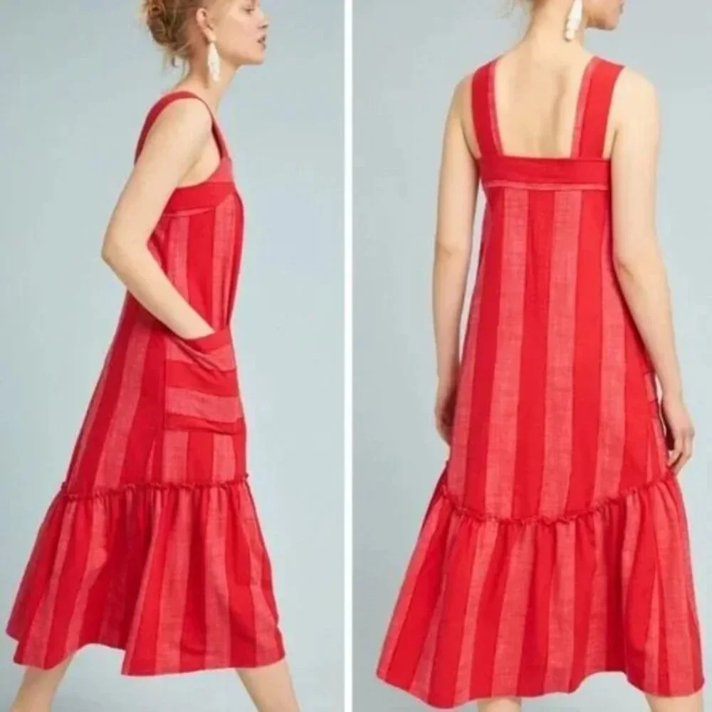 Anthropologie Maeve Midi Dress - Picture 1 of 13